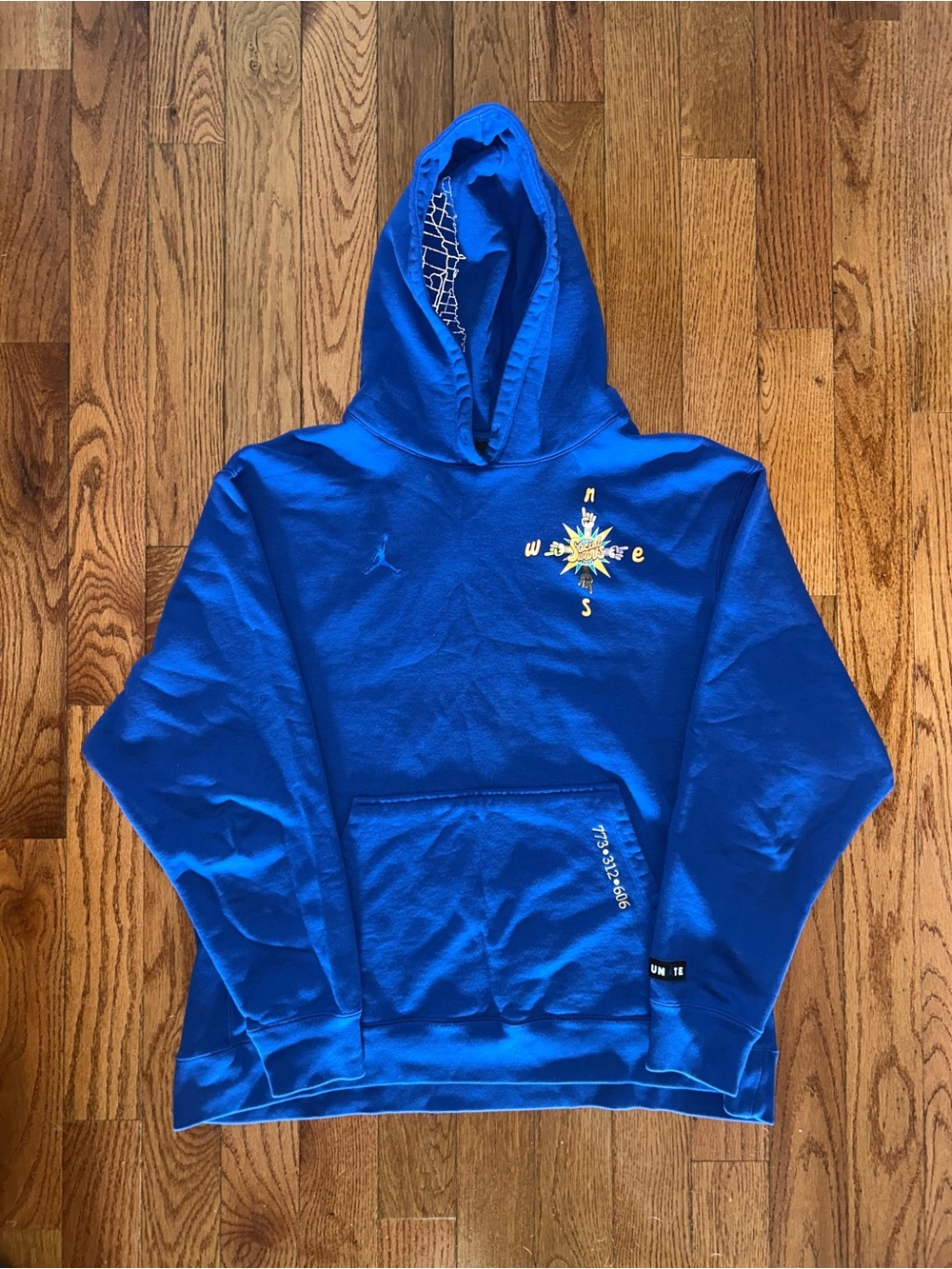 Social Works “Help People” Chicago Jordan Hoodie Size 2XL